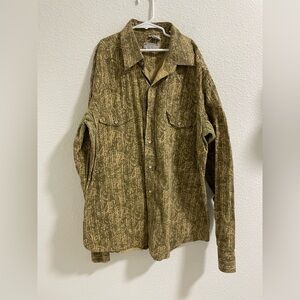 Ransom Ranch men’s XL snap front western shirt